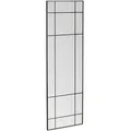 Produktbild: Wandspiegel, Schwarz, Metall, Glas, rechteckig, 90x180x3 cm, senkrecht montierbar, Spiegel, Wandspiegel