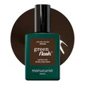 Produktbild: Manucurist Green Flash™ Dunkelbrauner Gel Nagellack Mocha - Hema Free UV Lack, 12-Free Lack, Bio-basiert - Nagellack für UV Lampe für Gelnägel - 15ml
