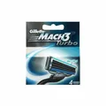 Produktbild: Gillette Mach3 Turbo Nachfüllung 4 Einheiten