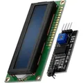 Produktbild: AZ-Delivery Displays HD44780 1602 LCD Modul Display Bundle mit I2C Schnittstelle 2x16 Zeichen kompatibel mit Arduino und Raspberry Pi, 1x Set