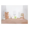 Produktbild: Goki Wooden Puppet Furniture Badezimmer, 10dlg.