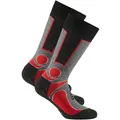 Produktbild: Rohner Damen, Herren Wandersocken Basic Trekking 2er Pack red 43-46