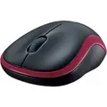 Produktbild: Logitech M185 Maus Kabellos Rot, Schwarz Geeignet Für Linkshänder