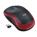 Produktbild: LOGITECH M185 Maus Wireless kabellos USB PC Laptop Mouse Funk Rot neu