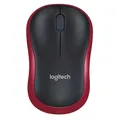 Produktbild: Logitech Funk Maus M185, Rot/Schwarz, USB Nano Empfänger