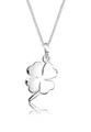 Produktbild: Elli Kette mit Anhänger Kleeblatt Glücksbringer 925 Silber, Kleeblatt