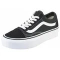 Produktbild: Vans Old Skool Platform Plateausneaker aus textilem Canvas-Material schwarz 40,5 EU