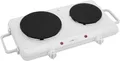 Produktbild: Clatronic Doppelkochplatte Camping Küche Büro Platten 180mm 150mm Braten 1 Stück