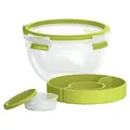Produktbild: EMSA 518097 Clip & Go Salatschale rund 1L, grün