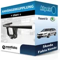 Produktbild: Für Skoda Fabia Kombi 10.2007-03.2010 WESTFALIA Anhängerkupplung starr neu