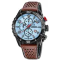 Produktbild: Festina Herren Uhr F20519/1 Leder Armband-Uhr Chronograph braun UF20519/1