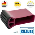 Produktbild: Traversenfußkappe 61,5 x 20 mm Krause 201218 Fußkappe für CORDA Sprossenleitern
