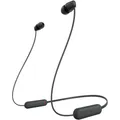 Produktbild: Sony WIC100B Bluetooth-Kopfhörer schwarz Headset In-Ear bügellos Nackenriemen