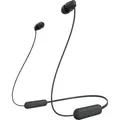 Produktbild: Sony WI C100 Bluetooth In Ear Kopfhörer Schwarz Mikrofon USB C 20h