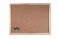 Produktbild: Rheita Pinnwand Pinwand 30 x 40cm Kork-Pinnwand mit Naturholzrahmen