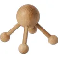Produktbild: Massagespinne mit 4 Beinen Handmassageroller Massage Spinne D 12,4 cm Buchenholz