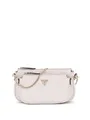 Produktbild: GUESS Noelle II Double Pouch Crossbody Bag White Logo