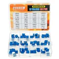 Produktbild: HUAREW 12 Werte 60 Stück 3296W Multi Turn Trimmer Potentiometer 100-500 K Ohm blau 3296 Klassifizierungs kit mit variablem Widerstand für die obere Einstellung