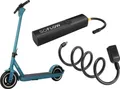 Produktbild: SOFLOW SO One PRO E-Scooter türkis/schwarz Bundle PUMP’N' DRIVE + LOCK 'N' GO