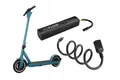 Produktbild: SOFLOW SO One PRO E-Scooter türkis/schwarz Bundle PUMP’N' DRIVE +  LOCK 'N' GO