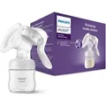 Produktbild: Philips AVENT Handmilchpumpe - einfaches Abpumpen, mit Natural-Motion Technologie, BPA-frei (Modell SCF430/01) Transparent