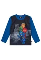 Produktbild: Kabooki Lego® NINJAGO® Langarm-T-Shirt – Blau – LWTAFFY 620