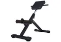 Produktbild: GORILLA SPORTS Rückentrainer Hyperextension - Verstellbar, Klappbar, Schwarz / Weiß - Bauchtrainer