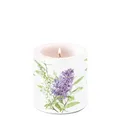 Produktbild: Ambiente® Papierserviette Kerze klein – Candle small – Format: Ø 7,5 cm x 9 cm – Brenndauer: 35