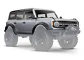 Produktbild: TRAXXAS Karosserie 2021 Ford Bronco Iconic silber lackiert + Anbau-Teile Nr. TRX