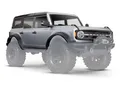 Produktbild: TRAXXAS Karo 2021 Ford Bronco Iconic silber lackiert + Anbau-Teile / TRX9211G