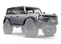 Produktbild: Traxxas Karosserie 2021 Ford Bronco Iconic silber lackiert + Anbau-Teile