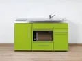 Produktbild: Stengel Miniküche Premiumline MPMOS 150 KMI mit Kühlschrank und Mikrowellenofen