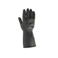 Produktbild: Abena Re-Seller GmbH ABENA® Haushaltshandschuh Thor Black Heavy Duty, Latex, Unsterile Naturlatexhandschuhe für den Gebrauch im Lebensmittelbereich, 1 Beutel = 12 Paar, Größe M 1010001247
