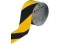Produktbild: Bodenmarkierungsband, 75 mm breit, schwarz/gelb