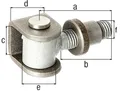 Produktbild: Torband HELO Stahl Gewinde: M16