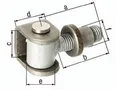 Produktbild: GAH 418304 Torband  65x42x37x30mm Stahl roh