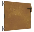 Produktbild: vidaXL Gartentor Gartentor 85x75 cm Cortenstahl