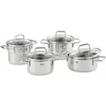 Produktbild: Silit Kochtopfset Silit Extra Cook Mini Edelstahlfarben, 4-teilig