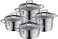 Produktbild: Silit Extra Cook Mini Kochgeschirr-Set 4-teilig | Crominox®-Edelstahl 18/10, Gla
