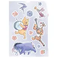 Produktbild: Wandtattoo WINNIE THE POOH FLOWERS & MUSIC - bunt - 50x70 cm