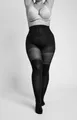 Produktbild: Camano Overknee-Strumpfhose fine curvy 70 DEN DEN 70/30, Glitzerstreifen, Curvy-Tights