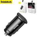 Produktbild: Baseus Zigarettenanzünder Ladegerät USB Quick Charge / USB-C PD KFZ Ladeadapter