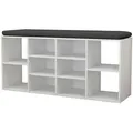 Produktbild: Schuhbank   ¦ weiß ¦ Maße (cm): B: 104 H: 50 T: 29.5