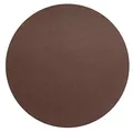 Produktbild: LACOR 66835-Tischset rund, Braun, Leder, Ø 40 cm