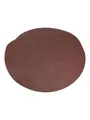 Produktbild: Lacor Tischset rund Leder Braun Ø 40 cm