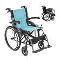 Produktbild: VEVOR Rollstuhl Transportrollstuhl ultraleicht klappbar 1080x635x920mm 113,4kg