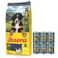 Produktbild: JOSERA Junior Kids 12,5kg + Wild Farm Superfood MIX 6x400g