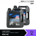 Produktbild: Liqui Moly Motorbike 4T Basic Street 10W-40 Motorrad Öl 2x4 Liter = 8 Liter