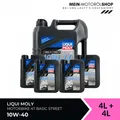 Produktbild: Liqui Moly Motorbike 4T Basic Street 10W-40 Motorrad Öl 4+4 Liter = 8 Liter