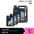 Produktbild: Liqui Moly Motorbike 4T Basic Street 10W-40 Motorrad Öl 4+3 Liter = 7 Liter
